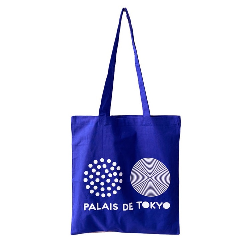 Blue palais se Tokyo tote from paris France